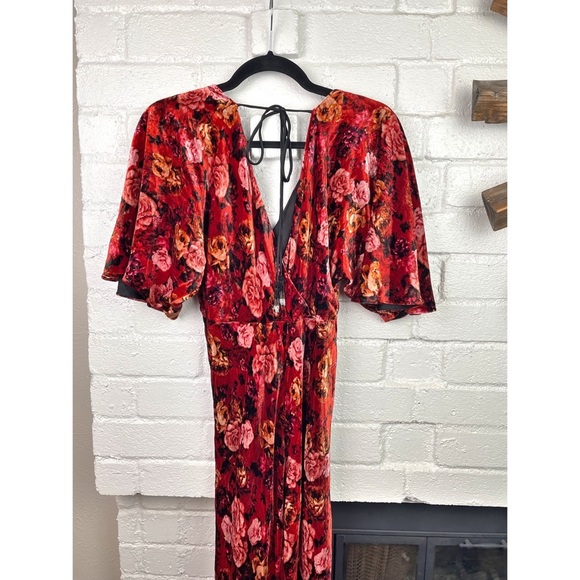 NWT Johnny Was Alanis Velvet Maxi Dress - Picture 5 of 10